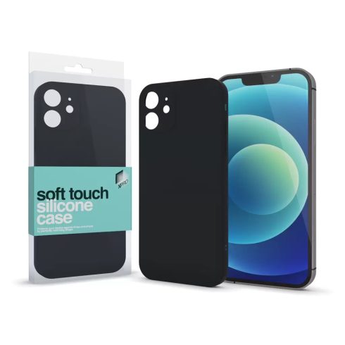 SAMSUNG A12 - XPRO Soft Touch szilikon tok Slim szürke