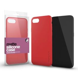   XPRO Szilikon matte tok ultravékony korall piros Apple iPhone14 Pro Max