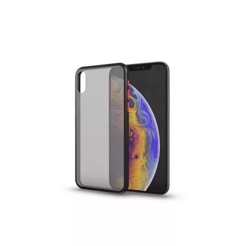 XPRO Matt tok színes gombokkal fekete Apple iPhone15