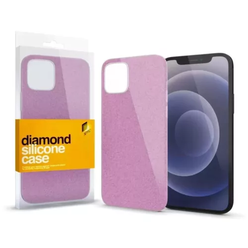 XPRO Szilikon tok Diamond Pink Apple iPhone15 Pro Max