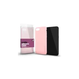   XPRO Szilikon matte tok ultravékony Púder pink Apple iPhone16 Pro