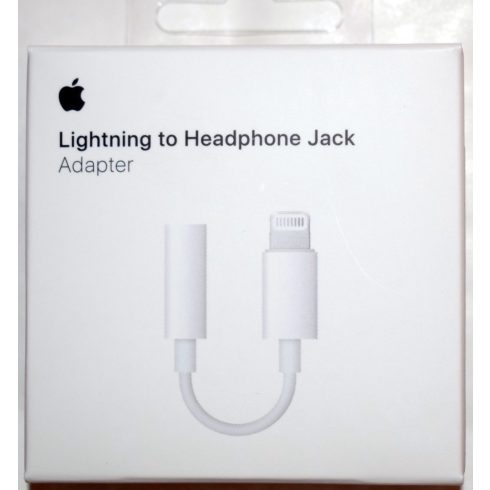 Adapter, Apple Lightning (MMX62ZM/A) - 3.5mm Jack gyári 