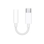 Apple - Audio Adapter (MU7E2ZM/A) - Type-C to Jack 3.5mm - White (Blister)