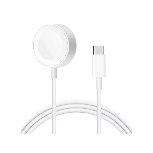 Óratöltő - Apple Watch - USB-A - fehér - Gyári (Bulk)