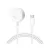 Óratöltő - Apple Watch - USB-A - fehér - Gyári (Bulk)