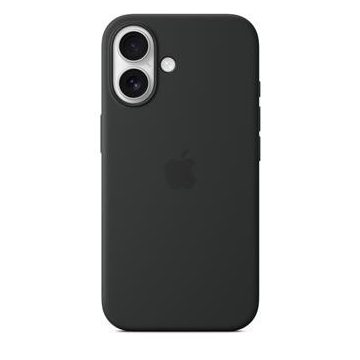Apple Gyári Tok - Apple iPhone 16 Szilikon Magsafe (fekete)