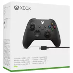 Kontroller - Microsoft Xbox Series X/S - Fekete + kábel Új