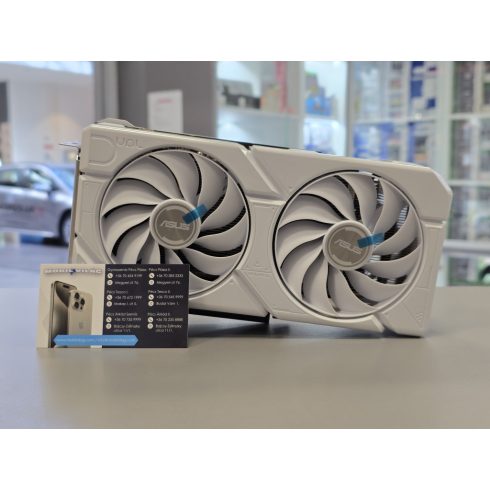 ASUS Dual GeForce RTX™ 4070 SUPER White Edition 12GB GDDR6X