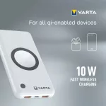 Powerbank - 20000 mAh - fehér - Varta 57909