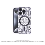 iPhone12 / 12 Pro - Hátlap tok MagSafe - fekete - Prio