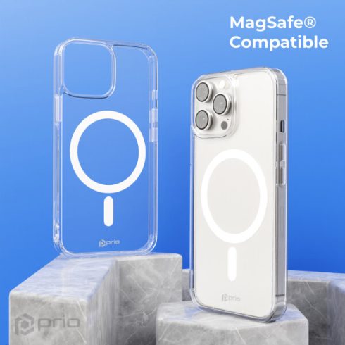 Tok szilikon, Apple iPhone 16 Pro Max Prio Magsafe (átlátszó)