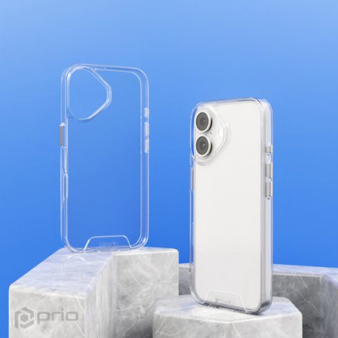 Tok szilikon, Apple iPhone 16 Plus Prio (átlátszó)