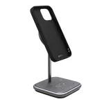 iPhone17 Pro - Hátlap tok MagSafe - fekete - Prio Liquid