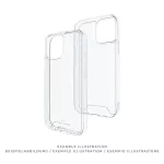 iPhoneX / XS - Hátlap tok - átlátszó - Prio