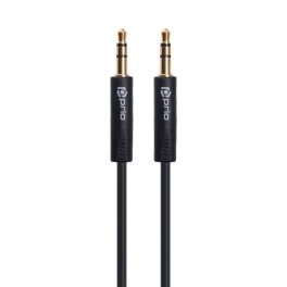 Audió kábel - Aux - 3,5 mm - 3,5 mm - 1.2M - fekete - Prio