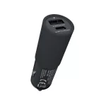 Autós adapter - 100W - USB-A, USB-C - fekete - Prio