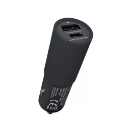 Autós adapter - 100W - USB-A, USB-C - fekete - Prio