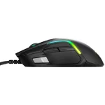 Gamer egér - Vezetékes - fekete - Steelseries Rival 5