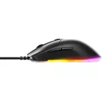 Gamer egér - Vezetékes - fekete - Steelseries Rival 3 