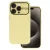 Tel Protect Lichi Soft tok - iPhone15 Pro Max yellow (citromsárga)