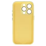 Tel Protect Lichi Soft tok - iPhone15 Pro Max yellow (citromsárga)