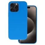 Szilikon Lite tok - iPhone15 Pro Max blue (kék)