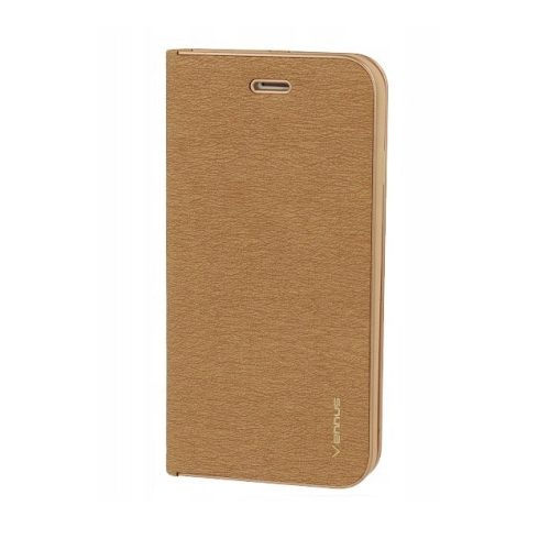 Vennus Notesz tok - SAMSUNG S21 FE gold (arany)