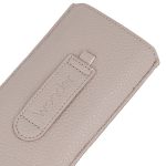 Univerzális tok - kihúzós - bézs - Wonder