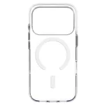 iPhone17 Pro - Hátlap tok MagSafe - átlátszó / szürke - Liavec Pure 