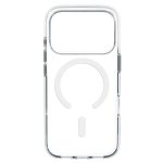 iPhone17 Pro Max - Hátlap tok MagSafe - átlátszó / szürke- Liavec Pure 