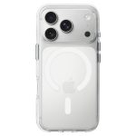 iPhone17 Pro Max - Hátlap tok MagSafe - átlátszó / feh - Liavec Pure 