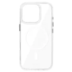 iPhone13/14  - Hátlap tok MagSafe - átlátszó / fehér - Liavec Glossy