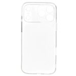 iPhone17 Pro Max - Hátlap tok - átlátszó - Slim - 2 mm