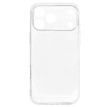 iPhone17 Pro Max - Hátlap tok - átlátszó - Slim - 2 mm