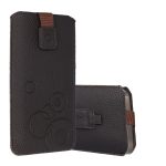 Univerzális tok - kihúzós - barna - Wonder