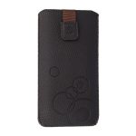 Univerzális tok - kihúzós - barna - Wonder