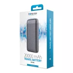 Powerbank - 20,000 mAh - Fekete - Forever TB-100L