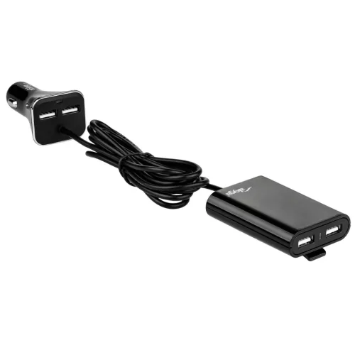 Autós adapter - 45W - fekete - Akyga