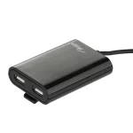 Autós adapter - 45W - fekete - Akyga