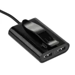 Autós adapter - 45W - fekete - Akyga