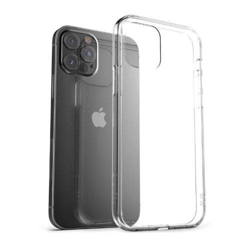 iPhone11 Pro Max - Hátlap tok - átlátszó - 0,5 mm