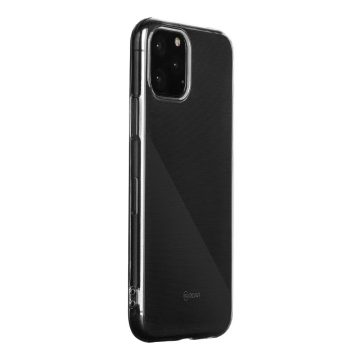 Samsung A51 - hátlap tok- átlátszó - Jelly