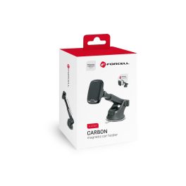   Autós tartó - szélvédőre - fekete - mágneses - Forcell H-CT327