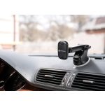 Autós tartó - szélvédőre - fekete - mágneses - Forcell H-CT327