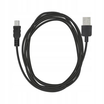 Adatkábel, Mini USB Fekete (ugy)