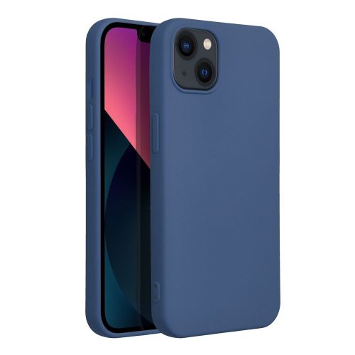 iPhone13 - Hátlap tok - kék - Szilikon