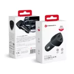 Autós adapter - Dual - usb-c - usb-c - Forcell CC50-2C