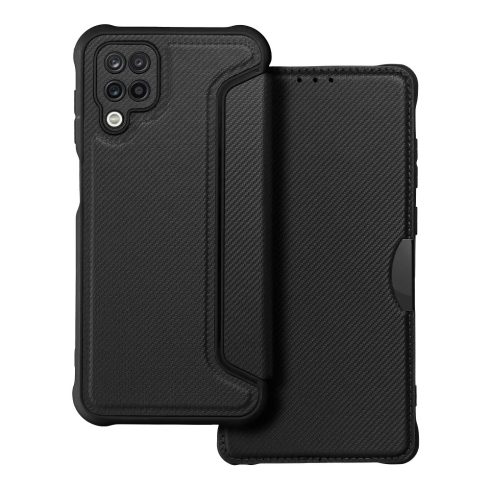 RAZOR Notesz tok - SAMSUNG A12 / M12 black (fekete)