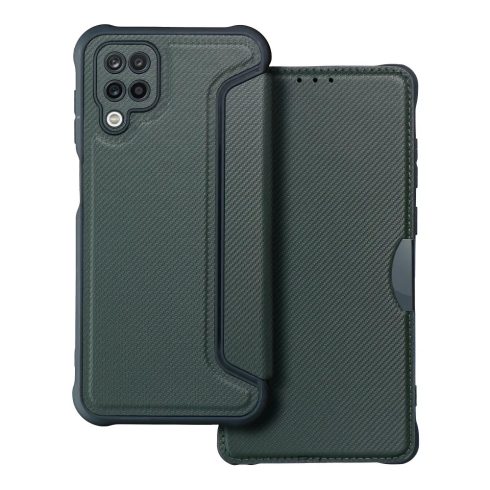 RAZOR Notesz tok - SAMSUNG A12 / M12 dark green (sötétzöld)