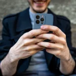 iPhone13 - Hátlap tok MagSafe - kék - Mag Cover Szilikon